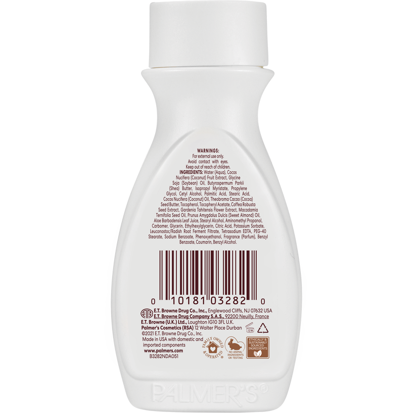 Ceļojuma izmēra kokosriekstu eļļas losjons ķermenim,50ml - Palmers Latvia