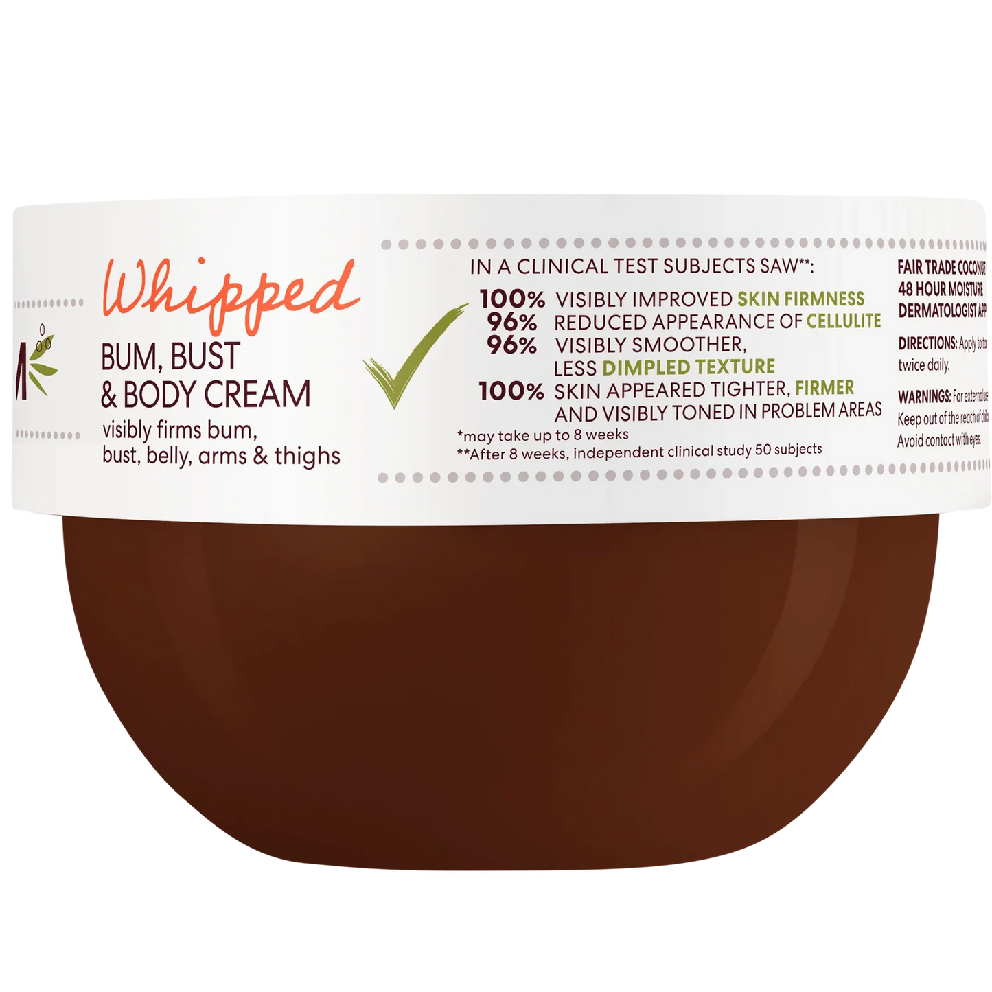 Kokosriekstu eļļas krēms ķermenim, 250g